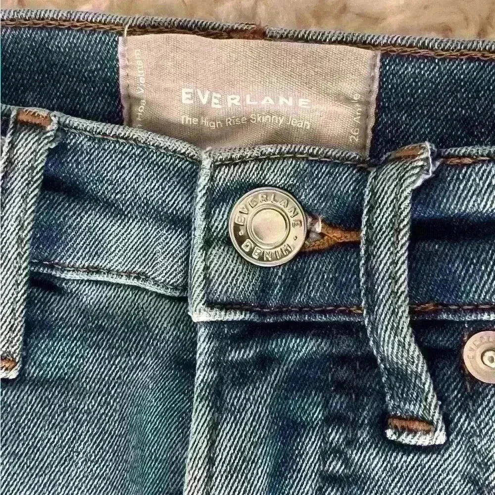 Everlane women’s high rise skinny jeans - Picture 11 of 12